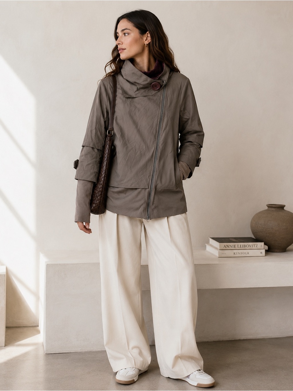 Schwiing • Sculptural Utility Jacket • Cotton • Medium